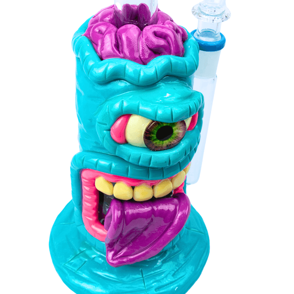 Bong de Vidro Abduzido Gold Line Medio Monster Tongue Azul 35011-1.png